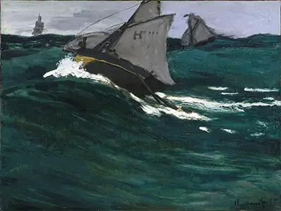 The Green Wave Claude Monet